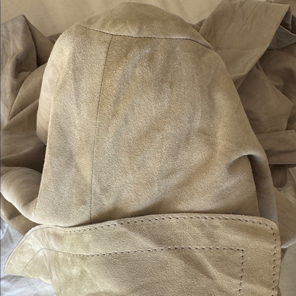 Hugo Boss, 100% Lamb, Leather Trench Coat - Picture 16 of 16
